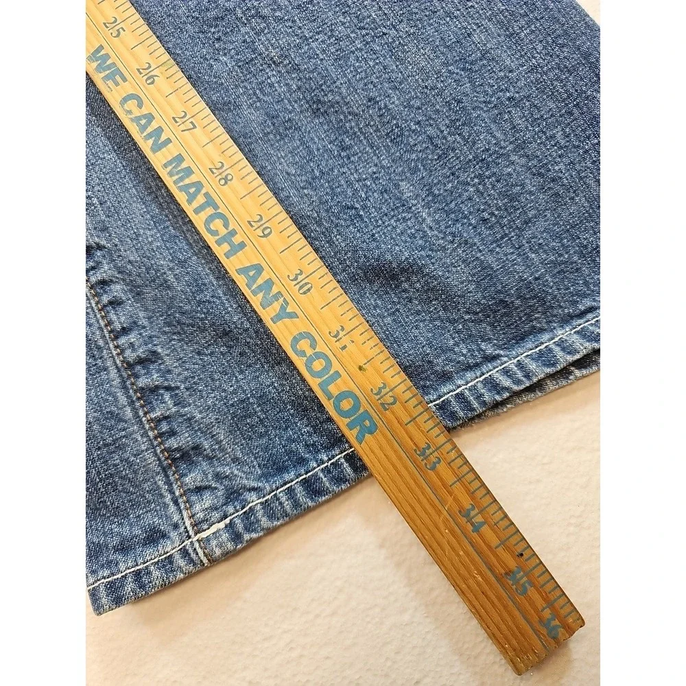 Seven For All Mankind Jeans Womens 30(30x33) Flared Flap Pockets